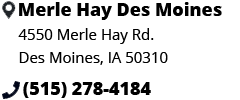 Merle Hay Des Moines Location